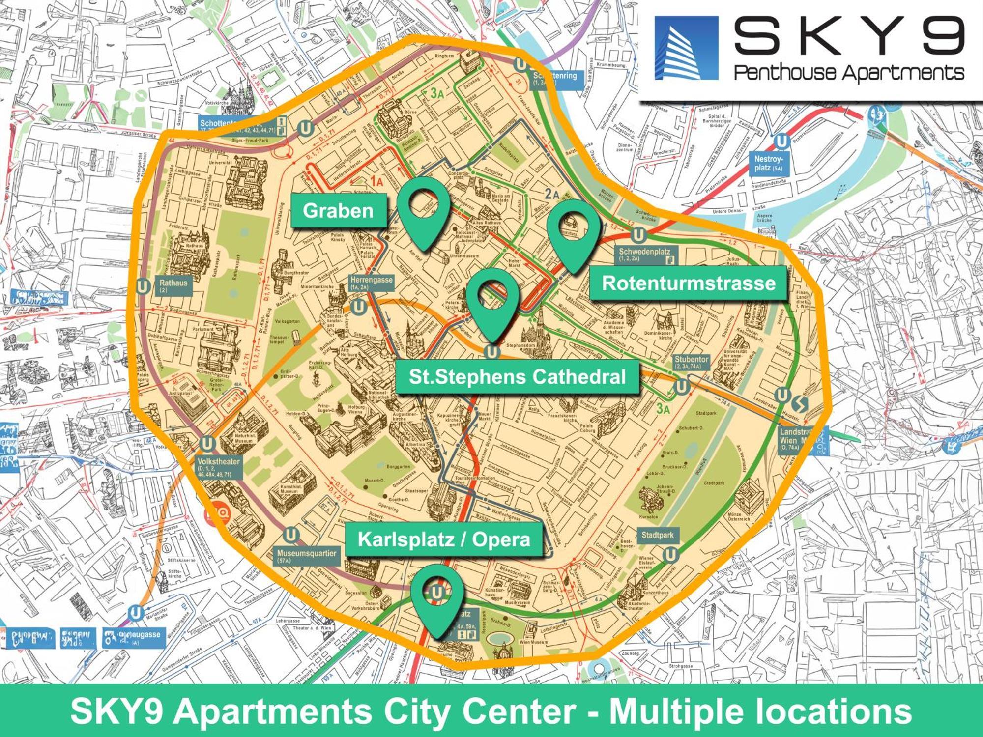 Apartmán Sky9 Center *